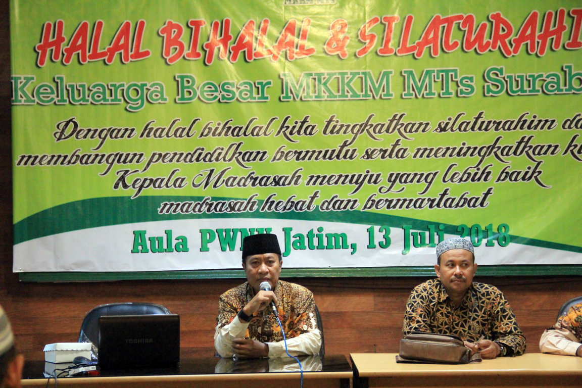 Halal Bihalal 2018 | Membangun Silaturahim di Aula PWNU Jatim