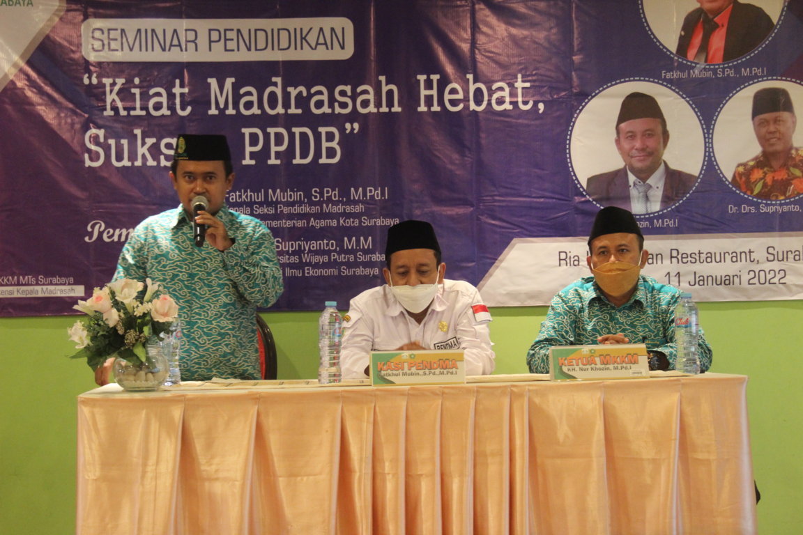 Seminar Pendidikan 2022 | Kiat Madrasah Hebat di Restoran Ria Indonesia Surabaya